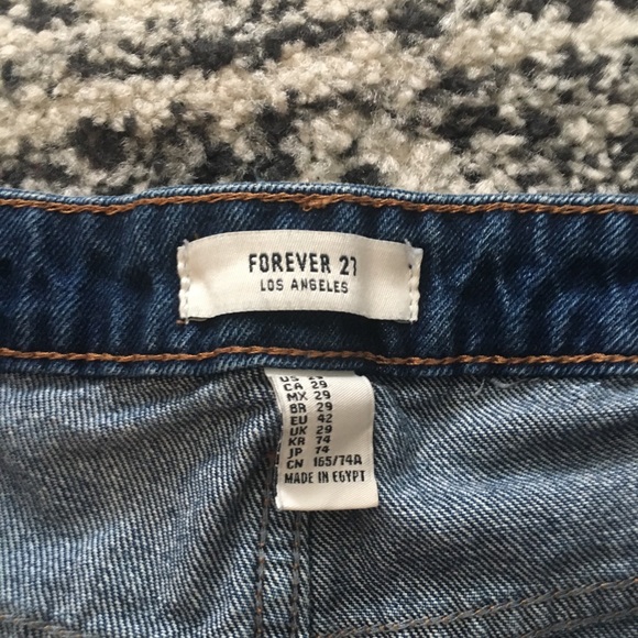 Deep Blue Denim Shorts - Picture 3 of 3